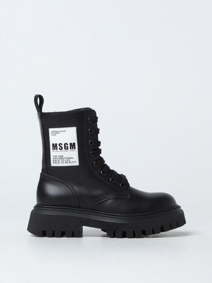 Msgm Kids Shoes Kids Black