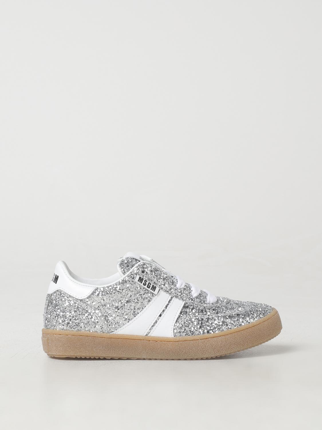 Msgm Kids Sneakers Kids Silver