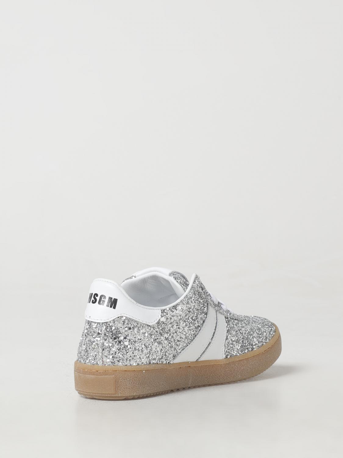 Msgm Kids Sneakers Kids Silver