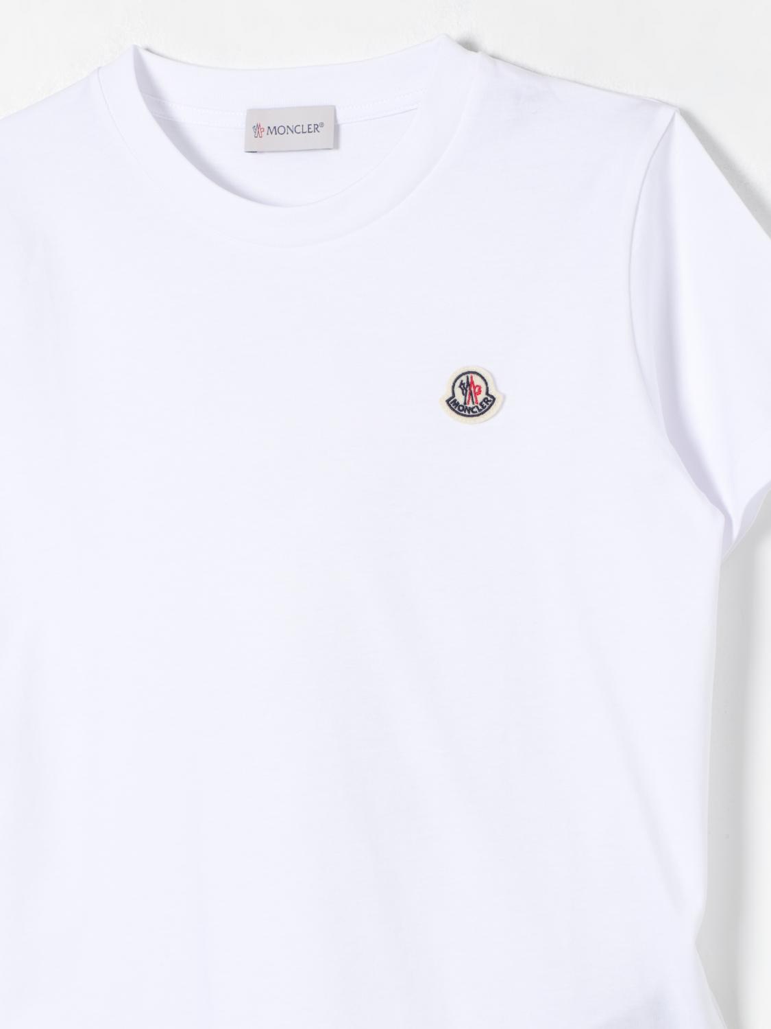 Moncler T Shirt Kids White