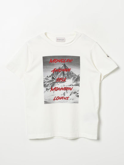 Moncler T Shirt Kids White