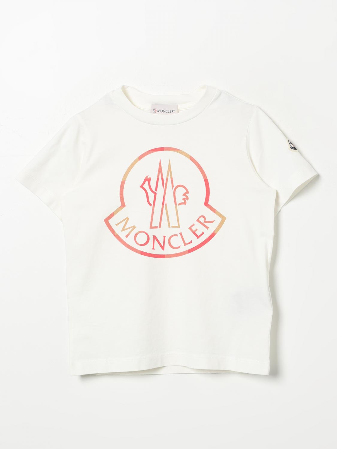 Moncler T Shirt Kids White