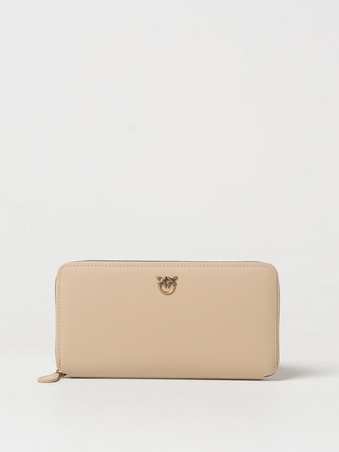 Pinko Wallet Woman Beige