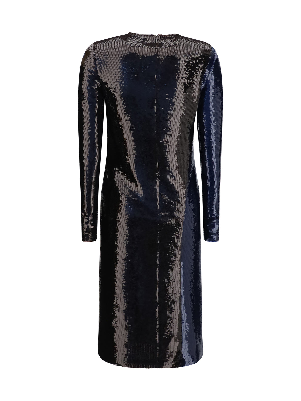 Tom Ford Two-tone sequin Dress - Royal Blue + Brown
