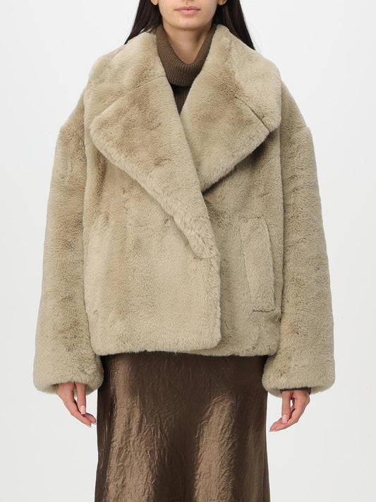 Boss Fur Coats Woman Natural