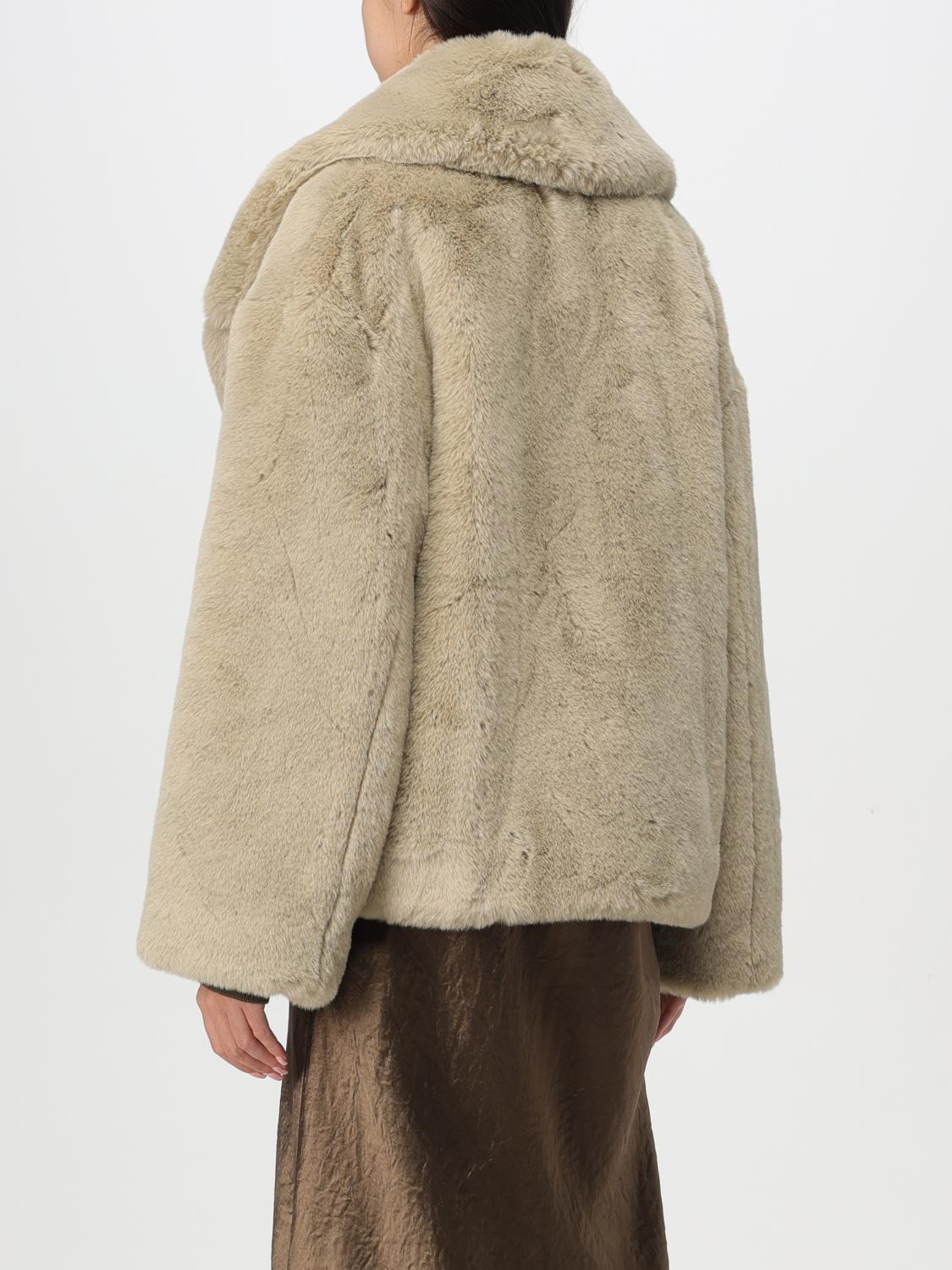 Boss Fur Coats Woman Natural