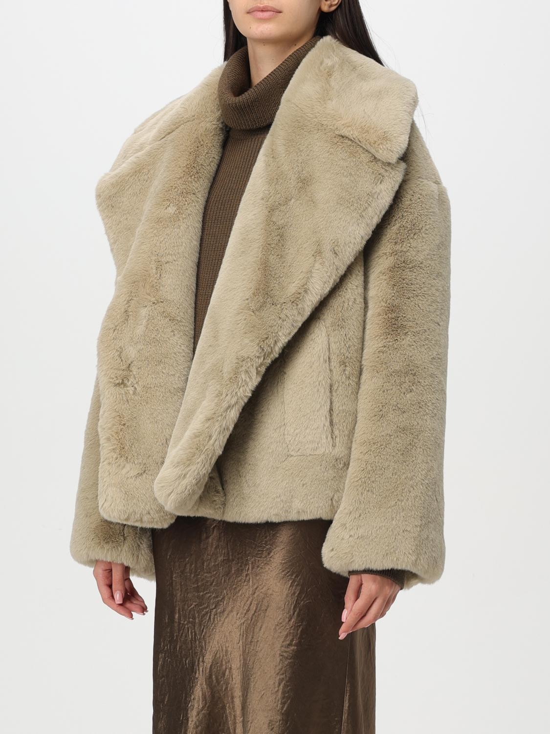 Boss Fur Coats Woman Natural