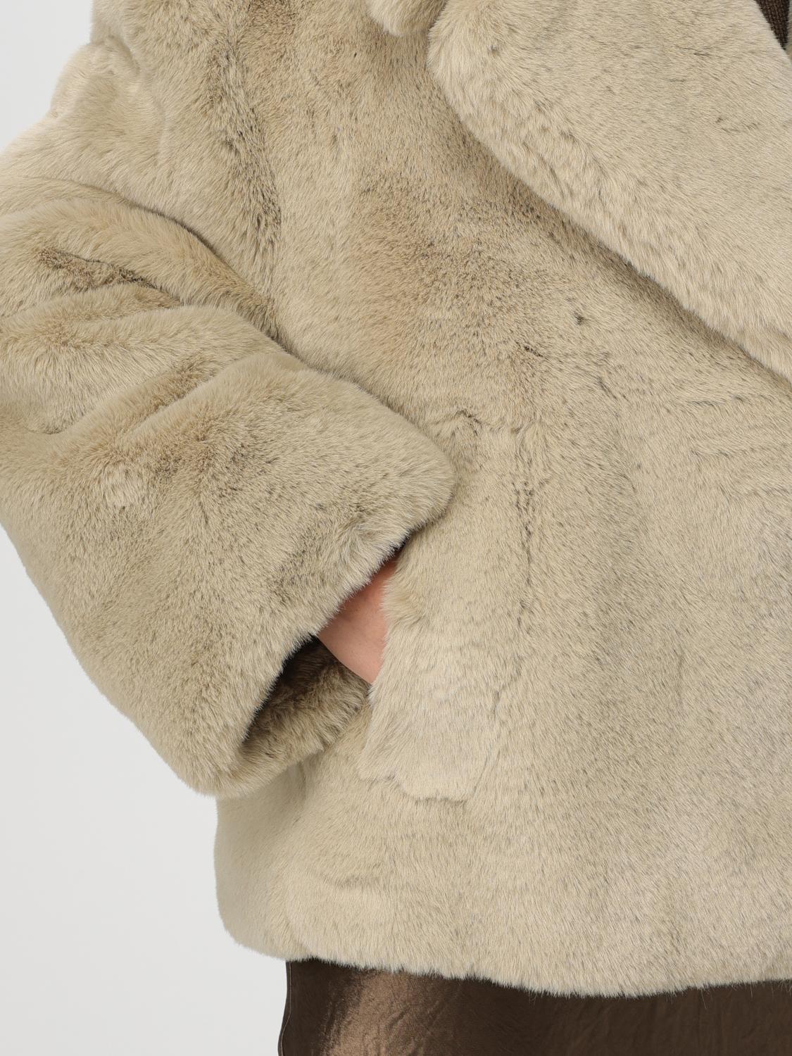 Boss Fur Coats Woman Natural