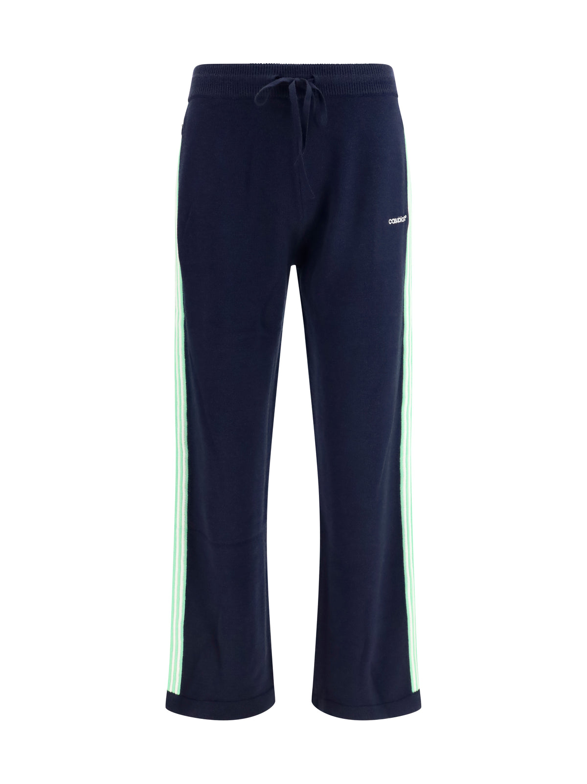 Casablanca Merino wool Sweatpants - Navy