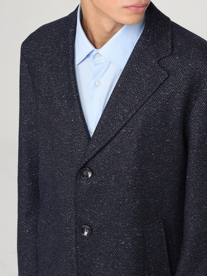 Boss Coat Men Blue