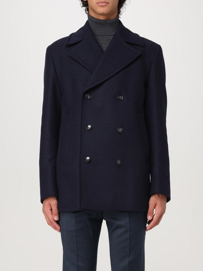Boss Coat Men Blue