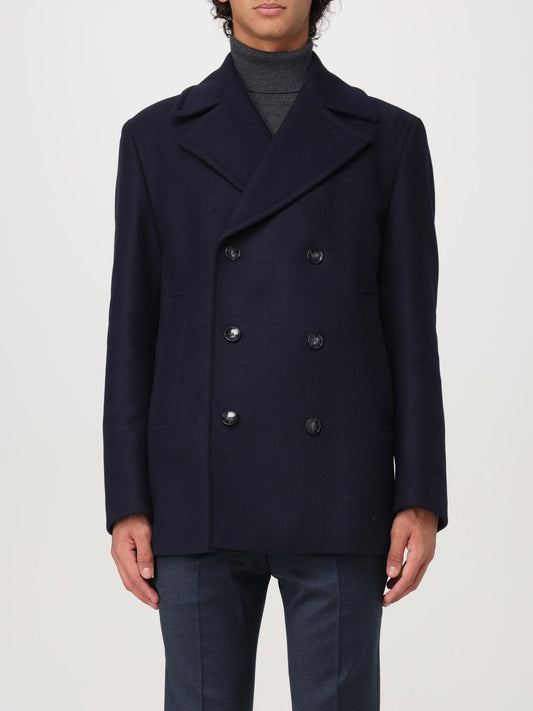 Boss Coat Men Blue