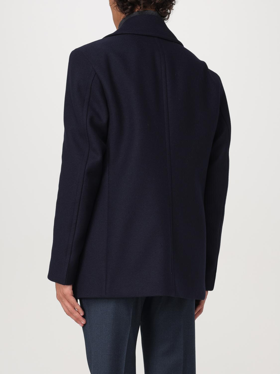 Boss Coat Men Blue