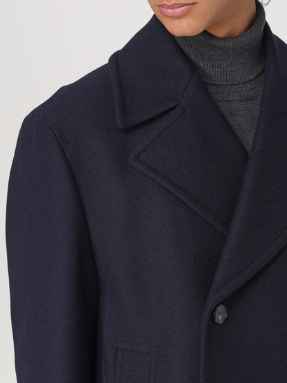 Boss Coat Men Blue