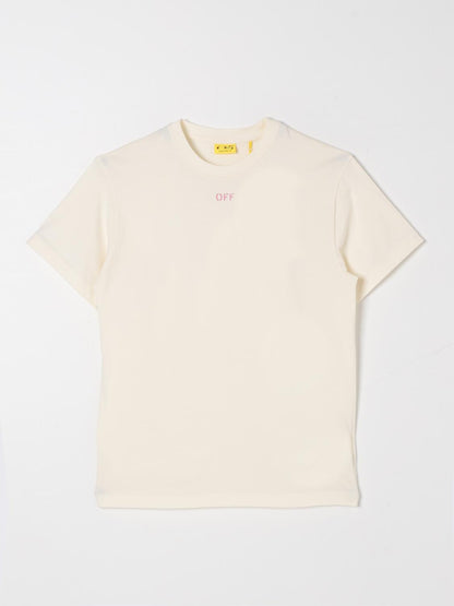 Off White Kids T Shirt Kids White