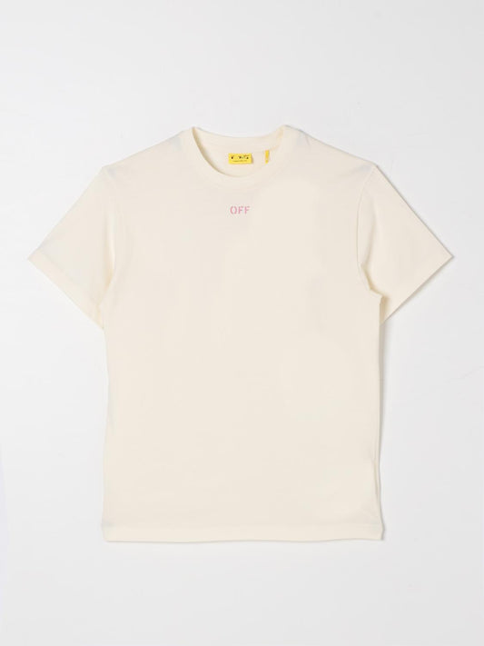 Off White Kids T Shirt Kids White