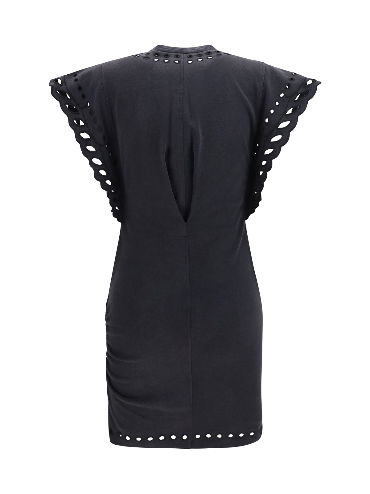 Marant Étoile Orlane cotton and broderie Orlane Dress - Faded Black