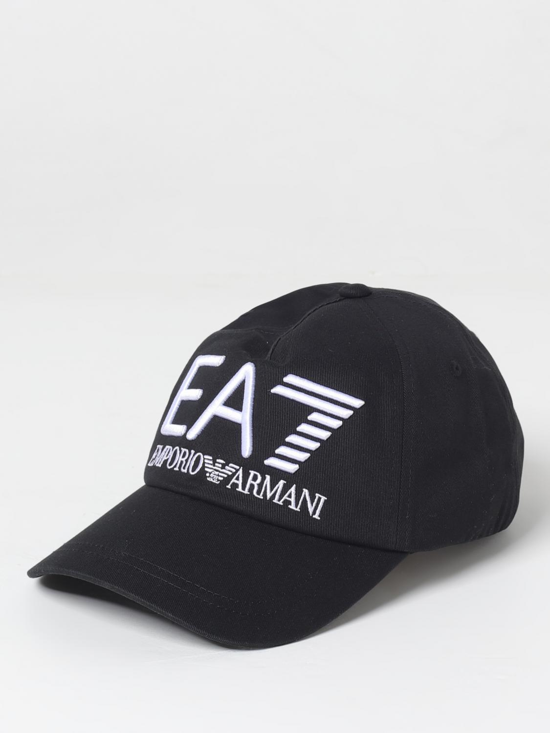 Ea7 Hat Men Black