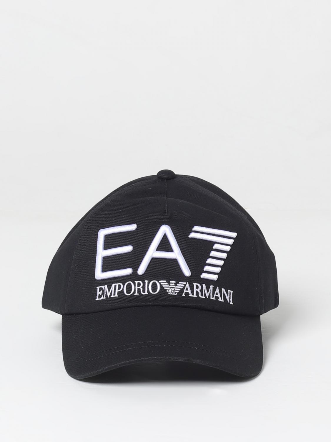 Ea7 Hat Men Black