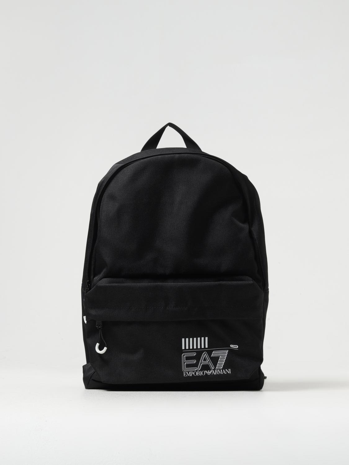 Ea7 Backpack Men Black