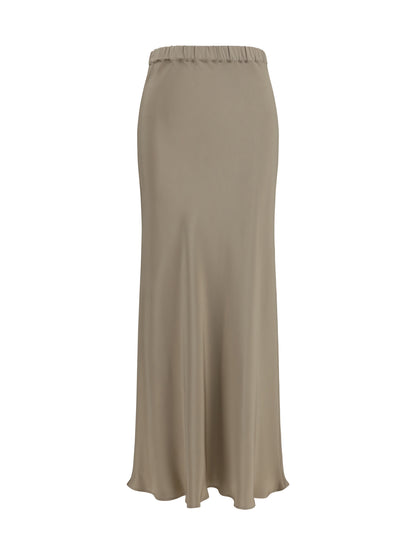 Max Mara Sospiro silk Skirt - Roccia