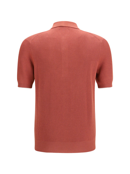 BRUNELLO CUCINELLI Short-sleeve Polo with buttons