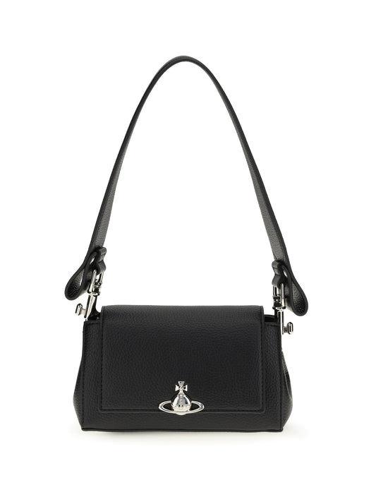 Vivienne Westwood Orb Shoulder Bag - Black