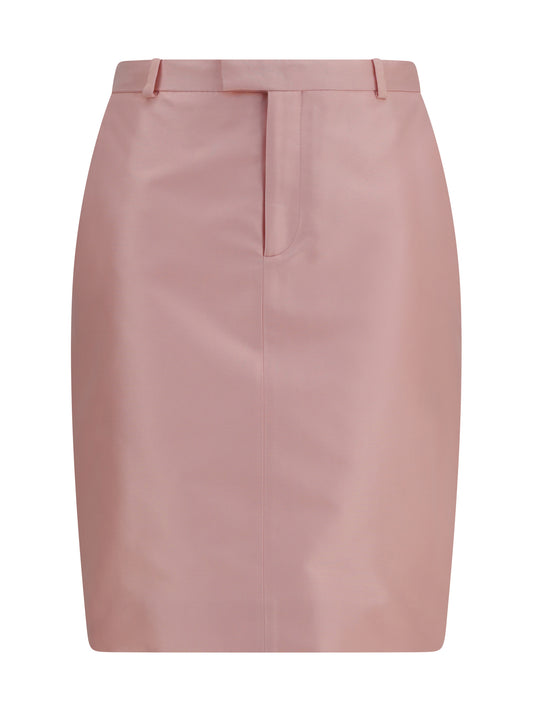 GUCCI Silk faille Skirt