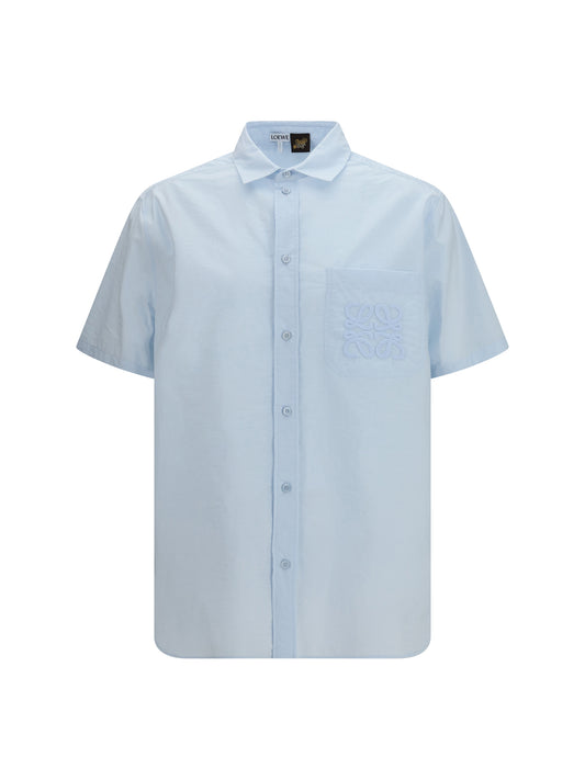 LOEWE Short-sleeve cotton blend Shirt