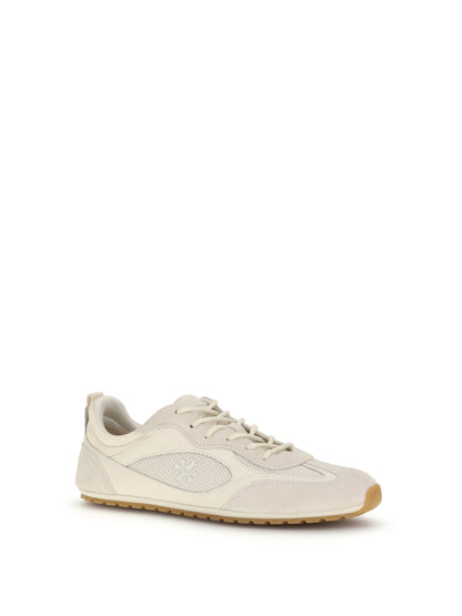 Tory Burch Field Sneakers - Light Cream