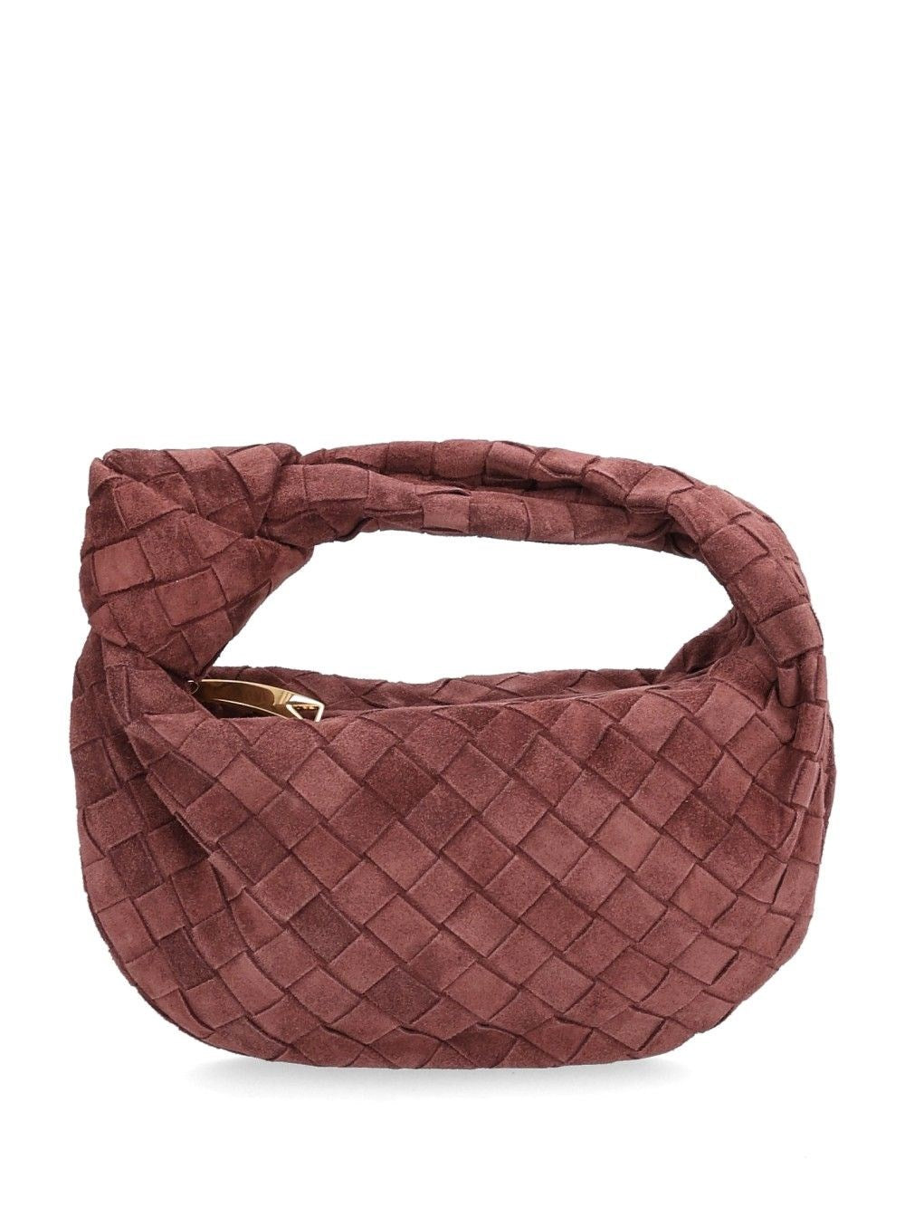 Bottega Veneta "Jodie" Mini Bag Deep Mahogany - Bordeaux