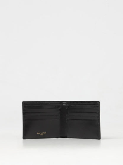 Saint Laurent Wallet Men Black