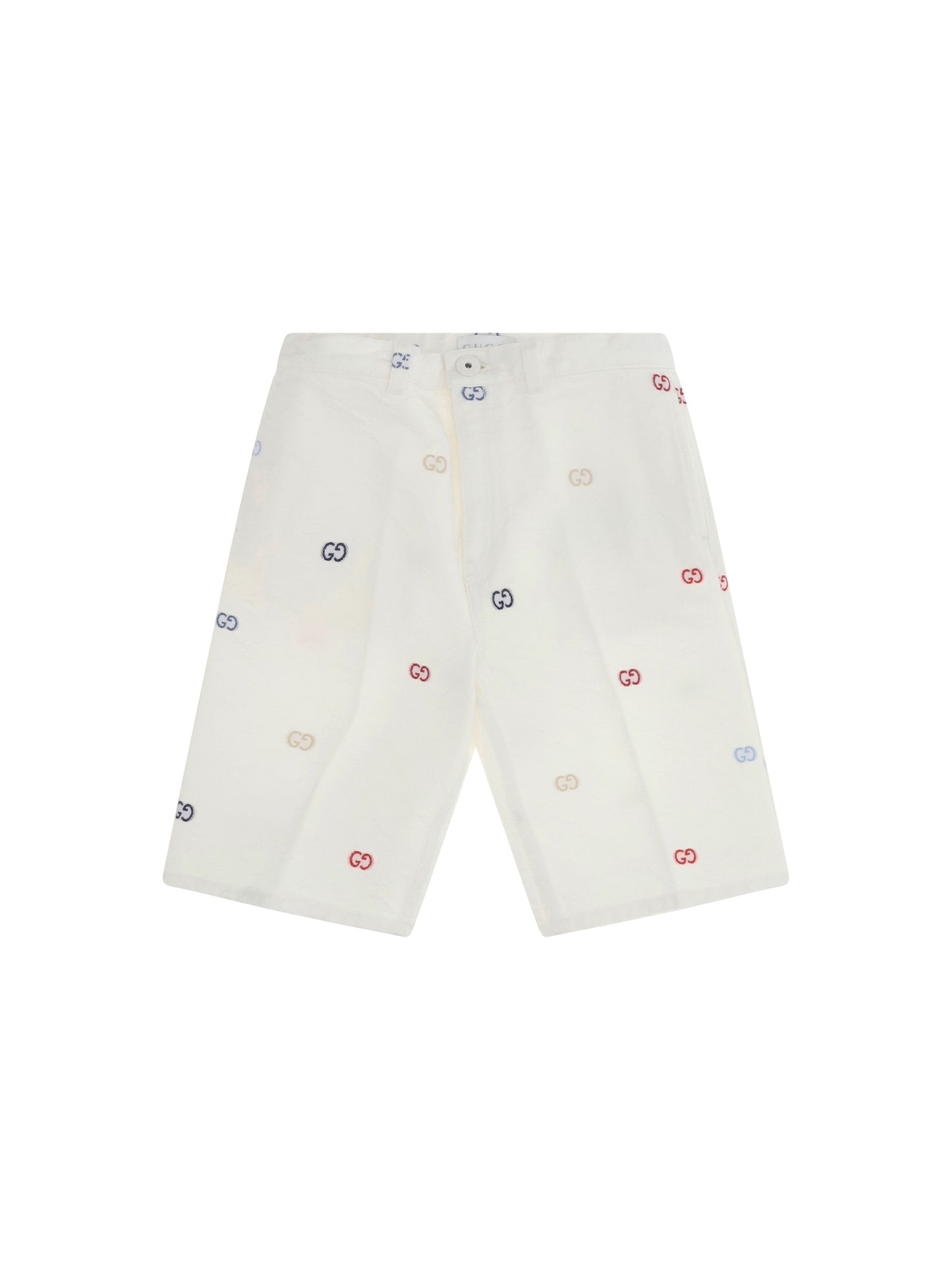GUCCI GG cotton denim jacquard Shorts for Boy