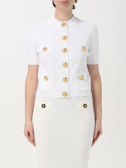 Balmain Cardigan Woman Black