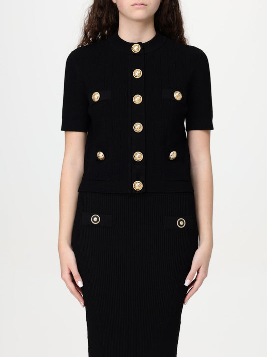 Balmain Cardigan Woman Black