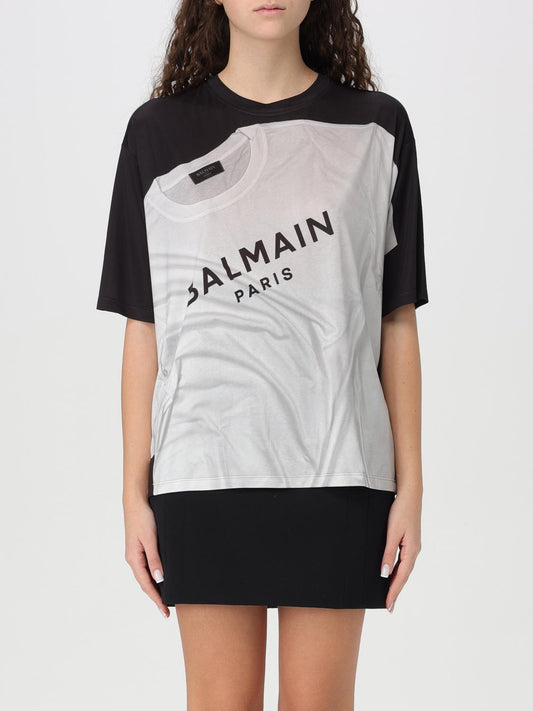 Balmain T Shirt Woman Black