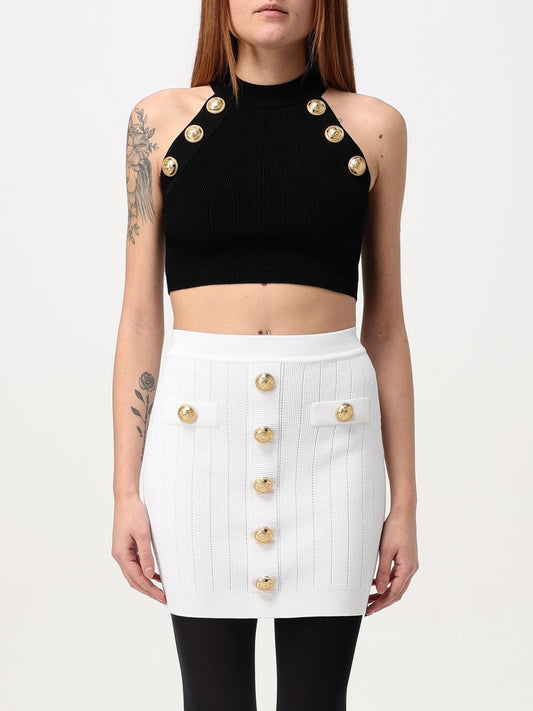 Balmain Top Woman Black