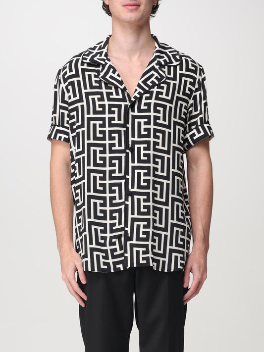 Balmain Shirt Men Black