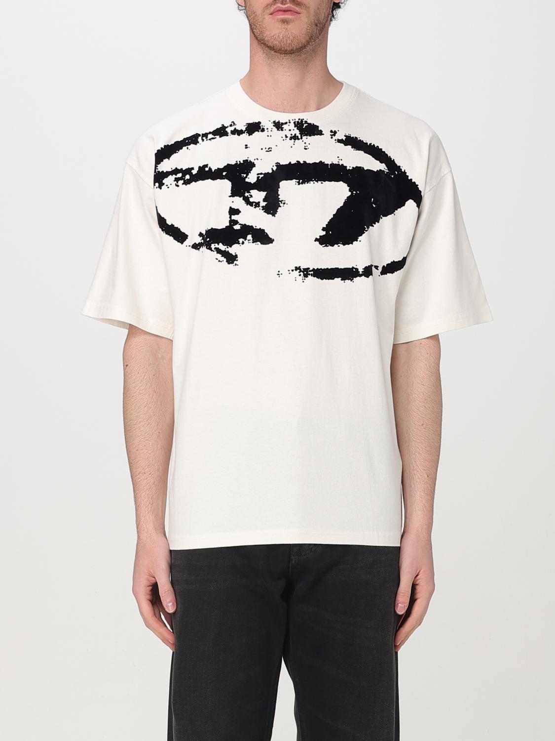 Diesel T Shirt Men Ivory
