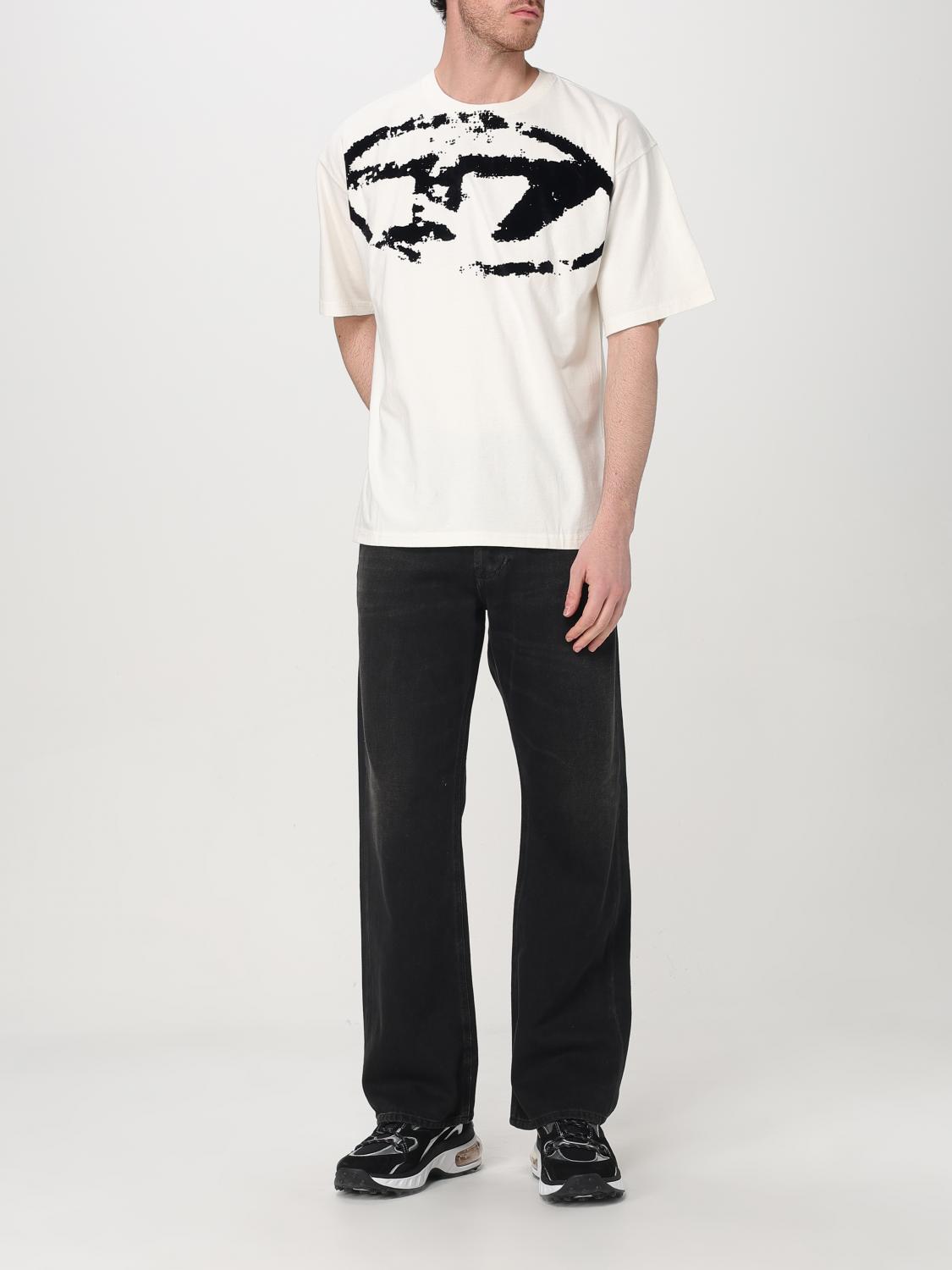 Diesel T Shirt Men Ivory