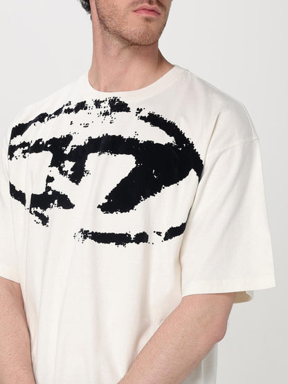 Diesel T Shirt Men Ivory