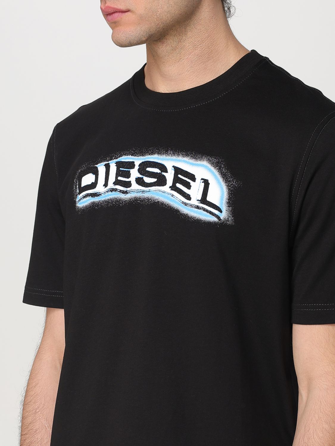 Diesel T Shirt Men Black