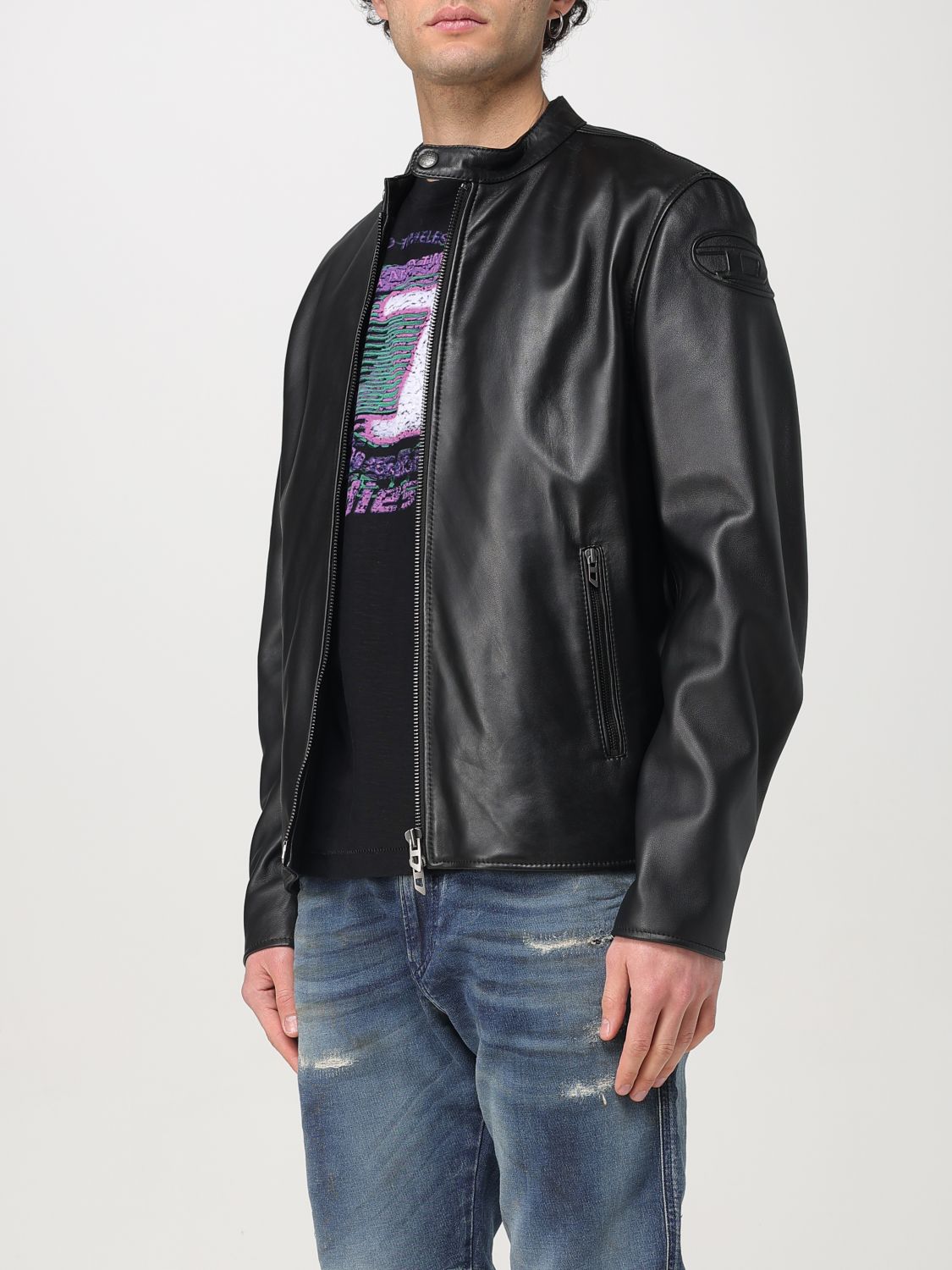 Diesel Jacket Men Black
