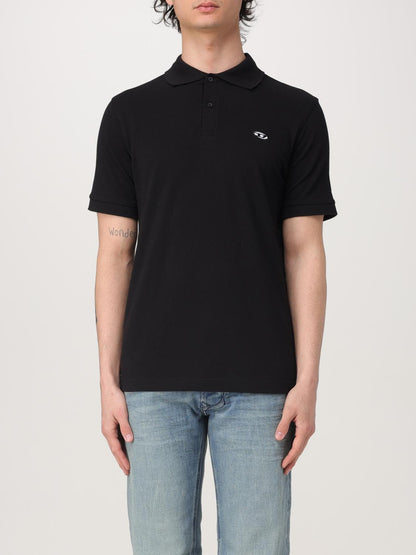 Diesel Polo Shirt Men Black