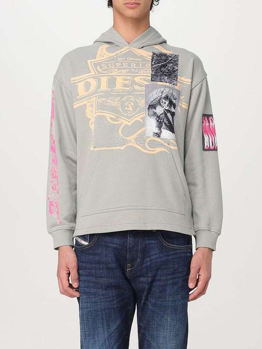 Diesel Sweatshirt Men Grey