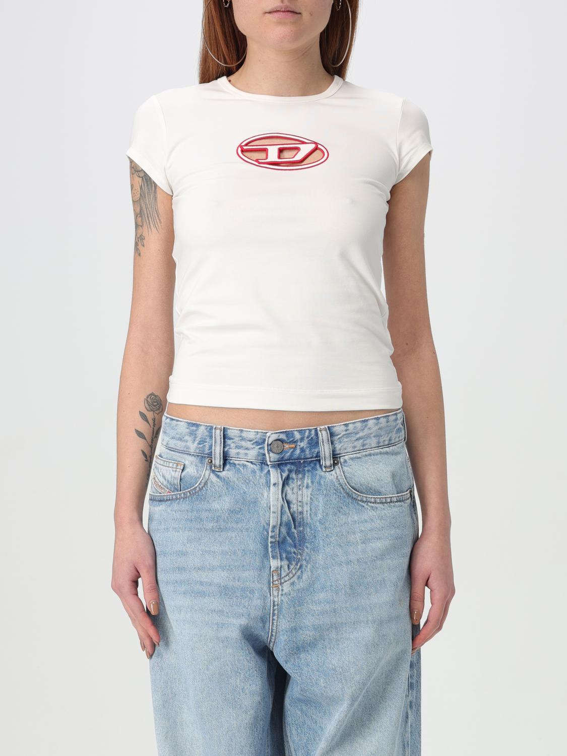 Diesel T Shirt Woman White 1