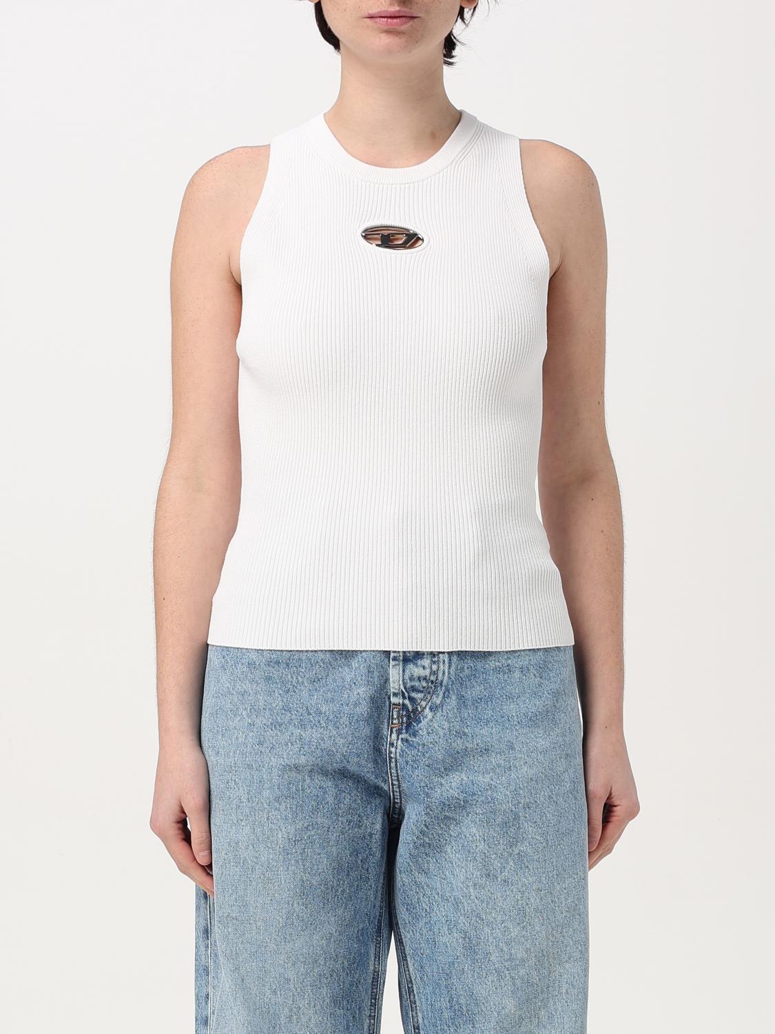 Diesel T Shirt Woman Grey