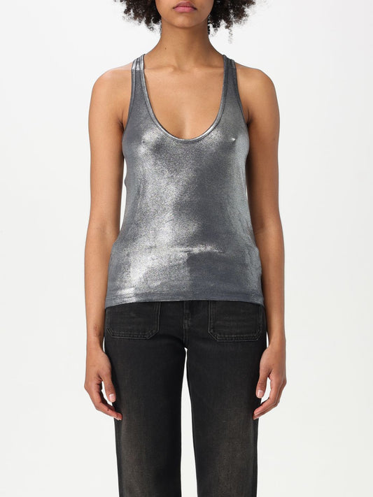 Diesel Top Woman Gold
