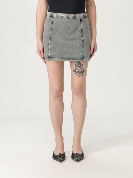 Diesel Skirt Woman Grey