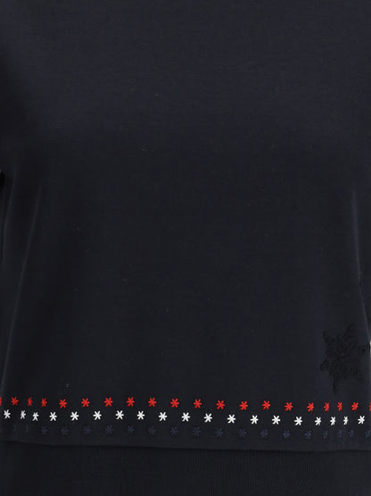 THOM BROWNE Snowflakes T-shirt